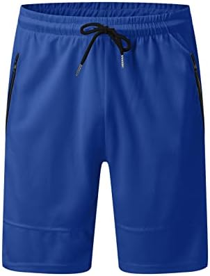 Shorts de ginástica de 6 polegadas homens homens de cor sólida casual cordas de cintura esportiva esportiva com bolsos shorts de treino