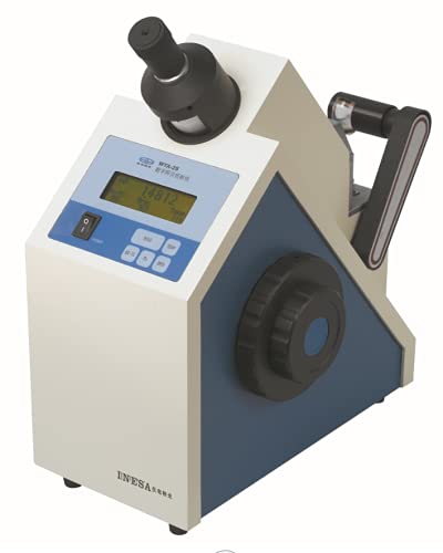 Instrumentos ópticos automáticos do Abbe Digital Abbe com Índice de Refração ND 1.3000-1.7000 Brix 0-95% WYA-2S