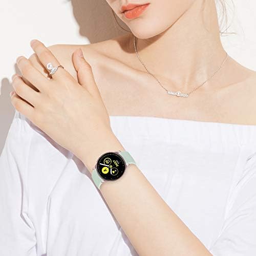 Yuejiamei 3 bandas de embalagem compatíveis com o samsung Galaxy Watch Active 2 Bands/Galaxy Active/Galaxy Watch 3/Galaxy Watch, 20mm Largura