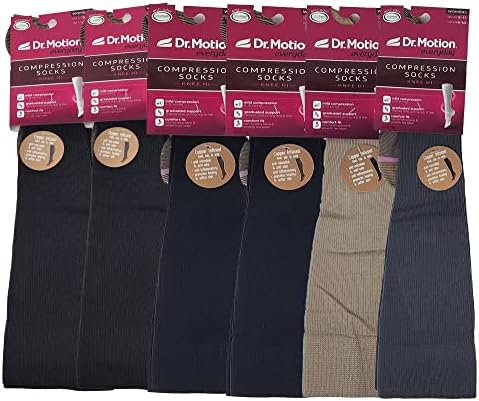 Dr. Motion 6 Pares Mulheres Copper Infundido