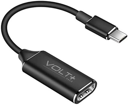Trabalhos da Volt Plus Tech HDMI 4K Kit USB-C Compatível com o adaptador profissional Xiaomi Poco X4 Pro 5G com saída digital completa