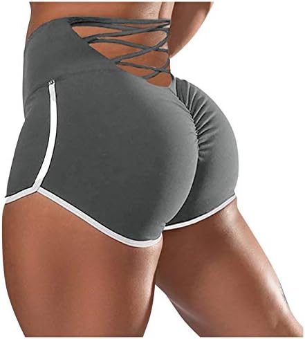Miashui calça feminino yoga compressão de bicicleta shorts deslize shorts de ioga 2 leggings women harema yoga para