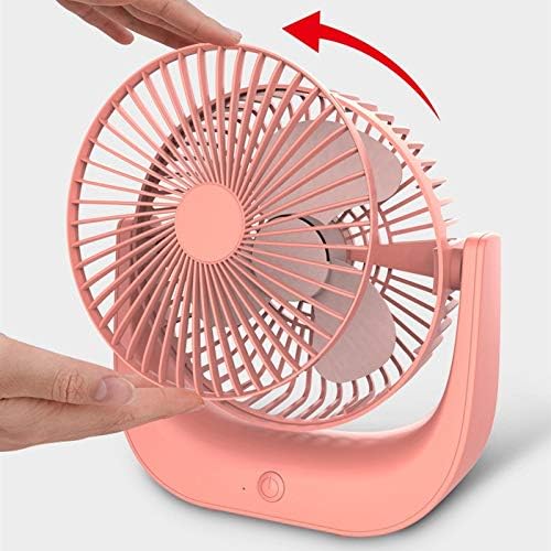 Ventilador de mesa quente yczdg, circulador de ar usb fã de mesa de 90 graus portátil fã de escritório dobrável para casa,