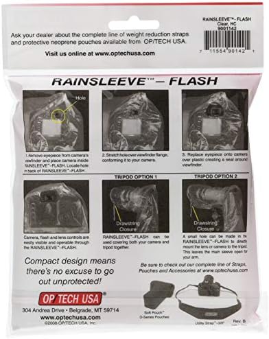 OP/Tech USA 9001142 Rainsleeve-Flash, 2-pacote, Flash de 14 polegadas