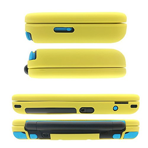 Bluehoosyoo Capas de proteção protetora para novo Nintendo 2DS XL, caso de silicone para o novo Nintendo 2DS LL