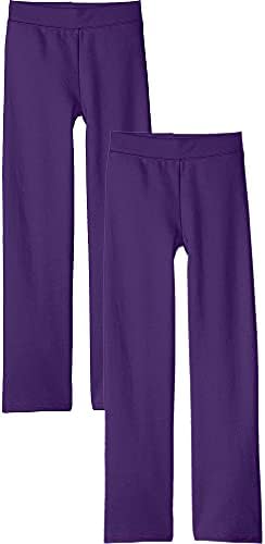 Hanes Girls 'Open perna Fleece Sweatpant