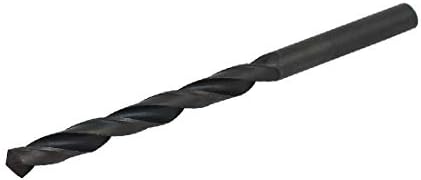 NOVO LON0167 6,5 mm DIA apresentado HSS oxinitring 2 flauta eficácia confiável Encontro reto Twist Drill Bit Bit Black