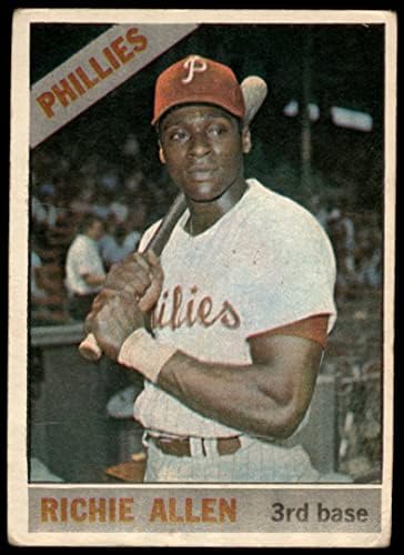 1966 Topps 80 Rich Allen Philadelphia Phillies Pow Phillies