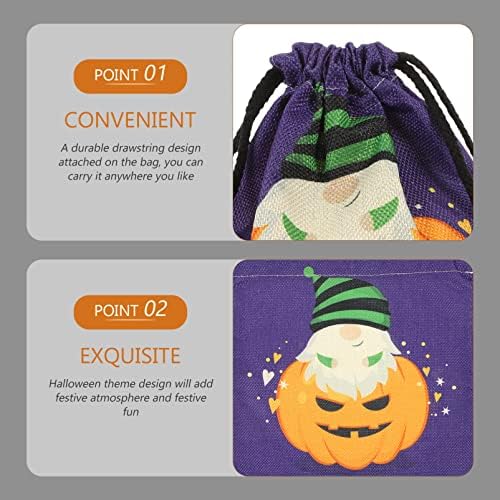 Favores de festas e bolsas de doces Zerodeko Halloween Favores de festas e jogo de truques para crianças Decorações de festas