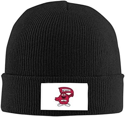 Western Kentucky University Unissex Adult Adult Knit Hat Capt for Men Women Warm Snug Hat Cap boné