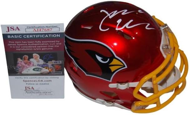 Jonathan Gannon assinou o Flash Mini Capacete JSA CoA AJ47687 - Mini capacetes autografados da NFL