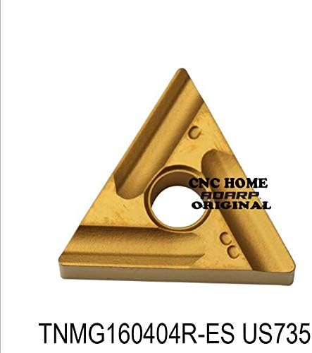 FINCOs TNMG160404L-ES/TNMG160404R-ESE/TNMG160408L-ESE/TNMG160408R-ESPERS735, Inserções de carboneto para girar a barra de ferramentas-: