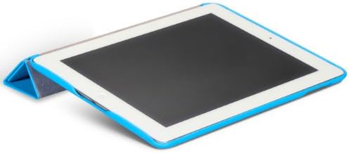 Capa de couro azul do Invellop Caribbean para iPad 2 / iPad 3 / iPad 4 iPad 2 estojo