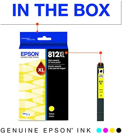 Epson T812 Durabrite Ultra Ink de alta capacidade cartucho