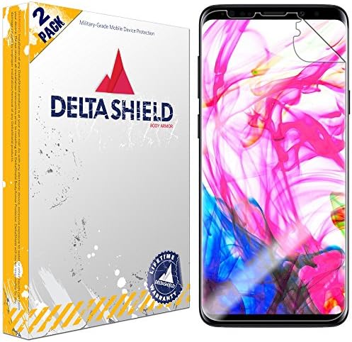 Protetor de tela Deltashield para Samsung Galaxy S9 Anti-Bubble Military Clear TPU Film