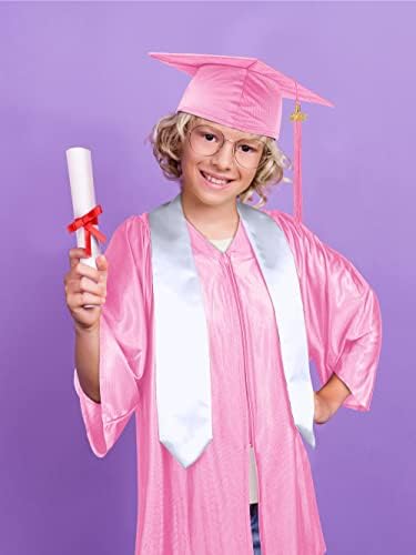 SOMSOC 5 peças 2023 Vestido de jardim de infância pré -escolar Gralheira de pós -graduação com 2023 borla, certificado para crianças crianças pequenas