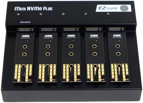 Ez dupe 1 a 4 m.2 duplicador - m.2 nvme / m2 sata ngff b -chave, mha