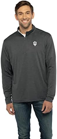 Vantage Apparel Men's Standard Collegiate Premium Lightweight Extrody Team Cor 1/4 Pullover Zip