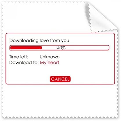 Programador Download Your Love Limping Cloth Tela Trenta de óculos Limpador 5pcs