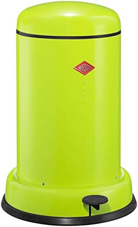 ウェスコ bin 15l Baseboy pedal lixo lata, サイズ: ∅36.2 × H53.5cm, verde,
