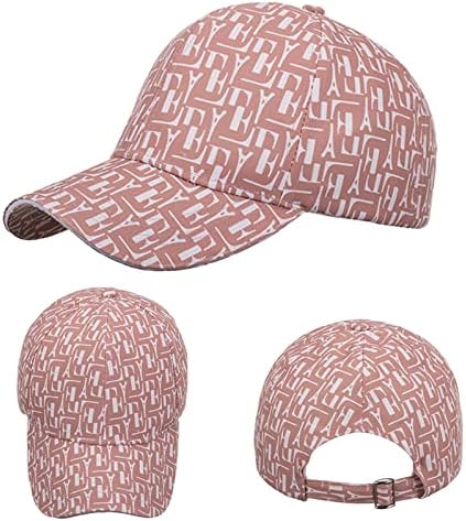 MANHONG MENINAS MENINAS MENINAS PROTIVA DE PRIMEIRA BRIANDA PRAIA BASEBOL AJUSTÁVEL CAP HIP HIP HAP