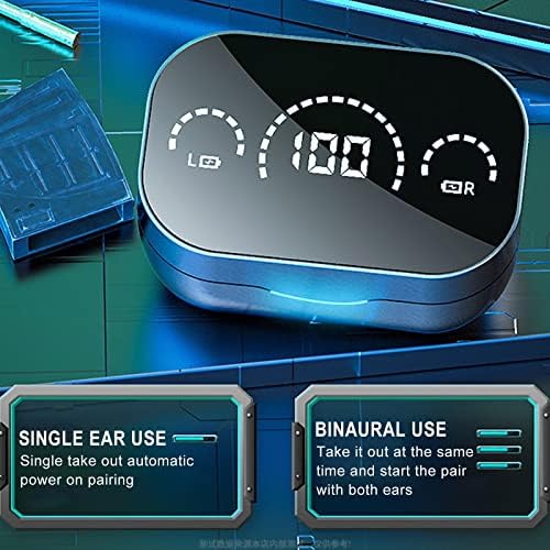 S320 Bluetooth fone de ouvido sem fio fones de ouvido estéreo sports slow slogs com design de espelho LED Smart Display ZG9