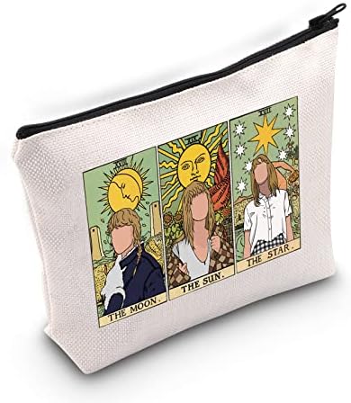 Jniap Singer Tarot Card Inspirado Makeup Bag Music Lover Gift for Singer Fãs Taylor Album Merchandise