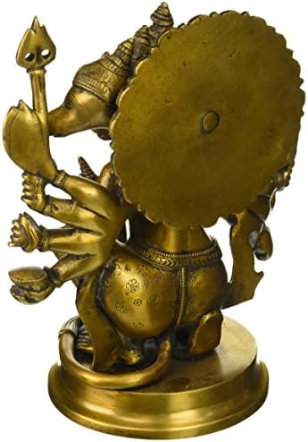 Panchamukhi Hanuman - estátua de latão
