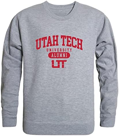 W Republic Utah Tech University Trailblazers Alumni Fleece Crewneck Sweetshirts