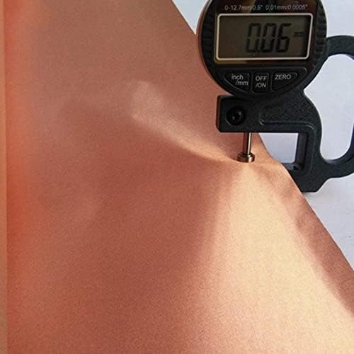 WZGLOD Anti-Scanning Anti-estático de 1,1m de tecido largo largura de tecido RFID de proteção para linhas anti-radiação eletromagnética para fabricar roupas de maternidade, cortina, 5m
