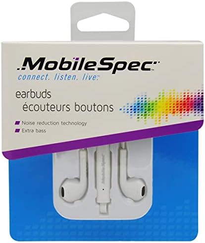 Especificação móvel mbs10242 fones de ouvido estéreo com microfone em linha
