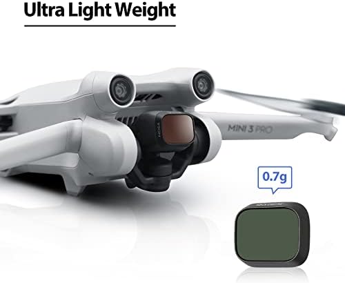 Skyreat Mini 3 Pro Accessors Bundles Kit, Mini 3 hélice, protetor de tela, filtros ND e hard case for DJI mini 3 Pro Drone