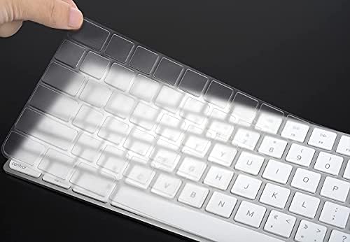Cappa do teclado Skin for Apple Magic Keyboard com Touch ID e Teclado numérico, teclado mágico com teclado Touch ID Protetor