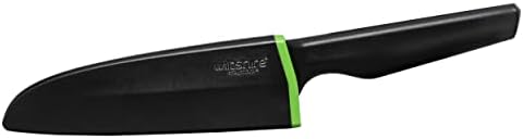 Wiltshire Staysharp Triple Rivet Multi-Fins Finals Fins, 15 cm, sistema patenteado de auto-lesão de 2 estágios, bainha de design fino, preto/prata/verde, dimensões: 29 x 5 x 2 cm