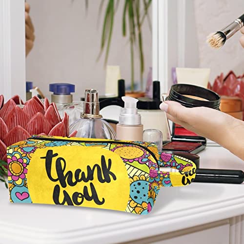 Bolsa de maquiagem Bolsa de cosméticos Bolsa colorida de bolsas de bolsa de higiene pessoal com zíper e alça