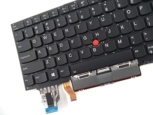 Bayjebu New/Orig Parts para Lenovo ThinkPad X1 Yoga 4ª Gen 4 14,0 polegadas Teclado nos EUA sem moldura 5m10v24917