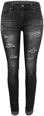 ETHKIA Relatividade Leggings Mulheres Moda Tubo reto Slim Baços jeans Jeans Jean Jacket Mulheres