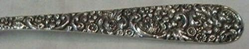 Repousse de Jenkins e Jenkins Sterling Silver Cold Meat Fork grande 9 1/8