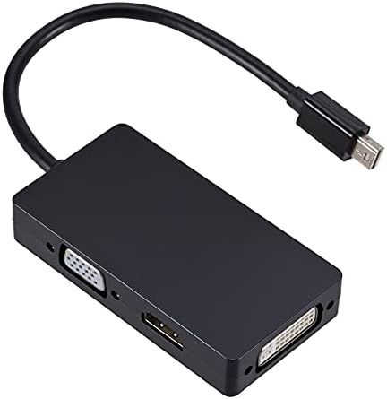 1* 3 Port mini HDMI/VGA/DVI Conversor Thunderbolt DP para HDMI
