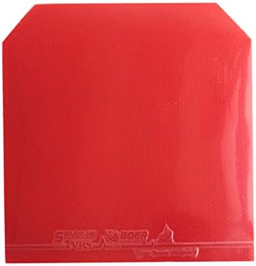 Fansipro ping ping pong de alta elasticidade de borracha para tênis de tênis de mesa substituto, vermelho