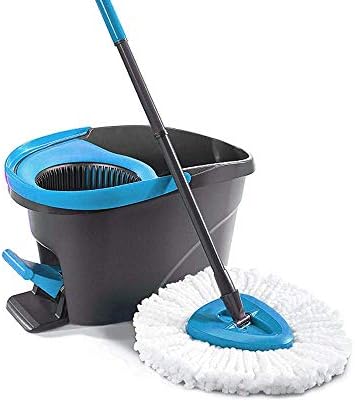 2 Pack Spin Mop Substituição Microfiber Microp Head Recarga Fácil Limpeza Cabeça de MOP Substituição - Gulongome