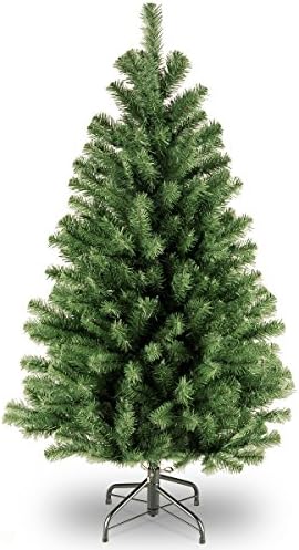 NACIONAL TREE Company Artificial Full Christmas Tree, Green, North Valley Spruce, Inclui Stand, 4 pés