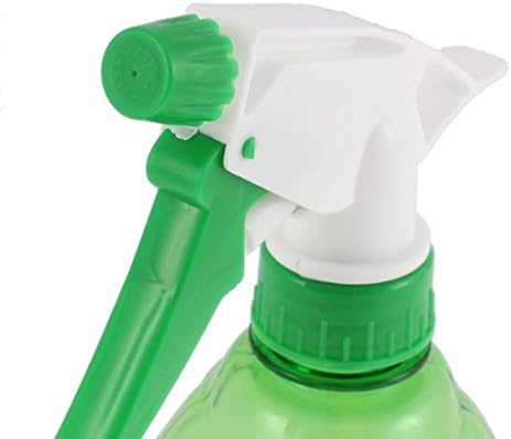 Ruilogod Plástico Plantas do salão de cabeleireiro Plantas de pulverizador de água frasco de spray 530ml verde (ID: