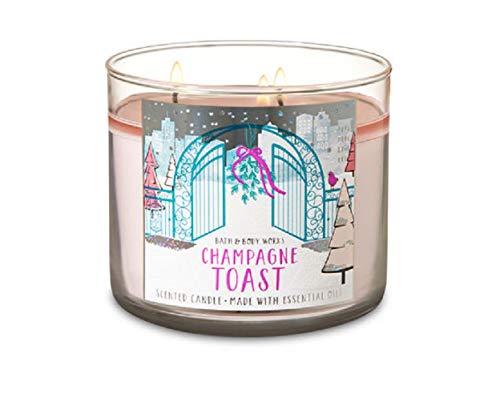 Bath and Body Works Champagne Toast 3 Wick Candle 2018 Holiday Collection