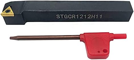 GBJ 91 ° STGCR1212H11 12mm*100mm Torno externo Turnando barra de perfuração +1pc tcmt110204