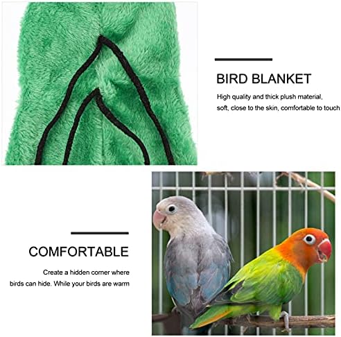 Balacoo Green Parrot Concedendo canto de lã de lã de pássaro Armário de ninho de ninho de ninho de ninho de ninho de ninho de ninho