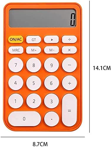 Calculadoras HXR Calculadora Prática Tela de 12 dígitos Exibir Função padrão calculadora eletrônica Adequada para calculadoras