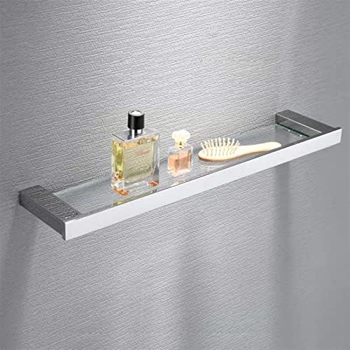 Rakute Hair Secer Prelas de banheiro Prateleiras preto/prata Aço inoxidável aço de parede de parede com unhas de unhas de armazenamento