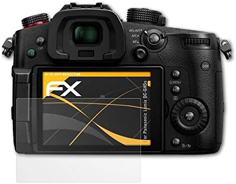 Protetor de tela AtFolix compatível com Panasonic Lumix DC-GH5S Filme de Proteção à tela, Filme de Protetor de Protetor FX Anti-Reflexivo