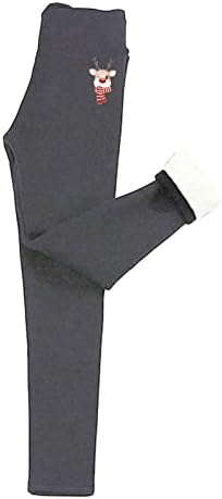 Legas de lã de inverno feminino ZDDO, Leggings de cintura de cintura alta de cintura alta calça térmica de ioga térmica